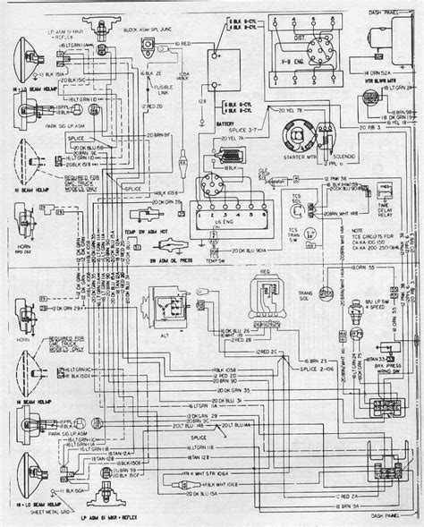 chevy k5 blazer engine wiring diagram 
